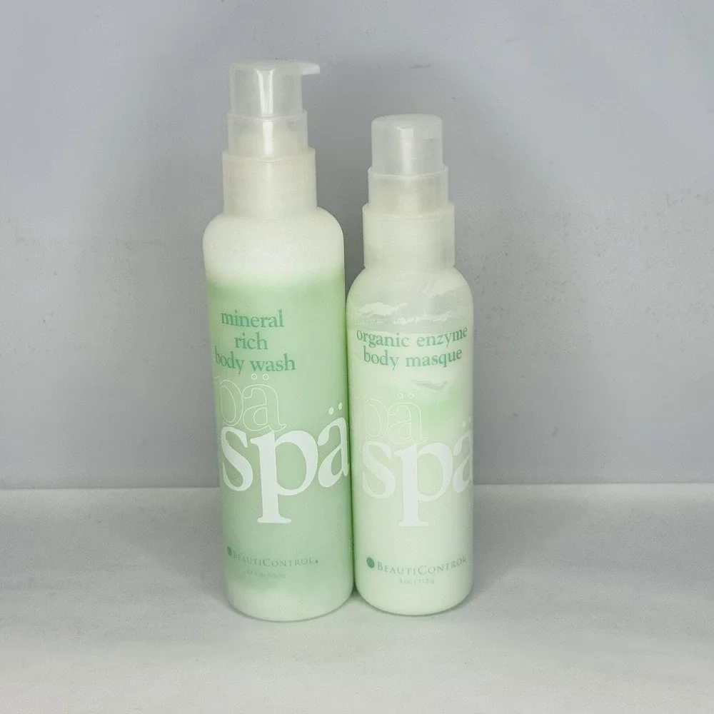 BeautiControl Organic Enzyme Body Masque 4 oz. and Mineral Rich Body Wash 5.7 oz